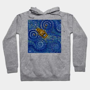 Paddling in a Starry Lake Hoodie